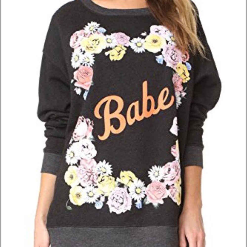 WILDFOX like new BABE Sweatshirt